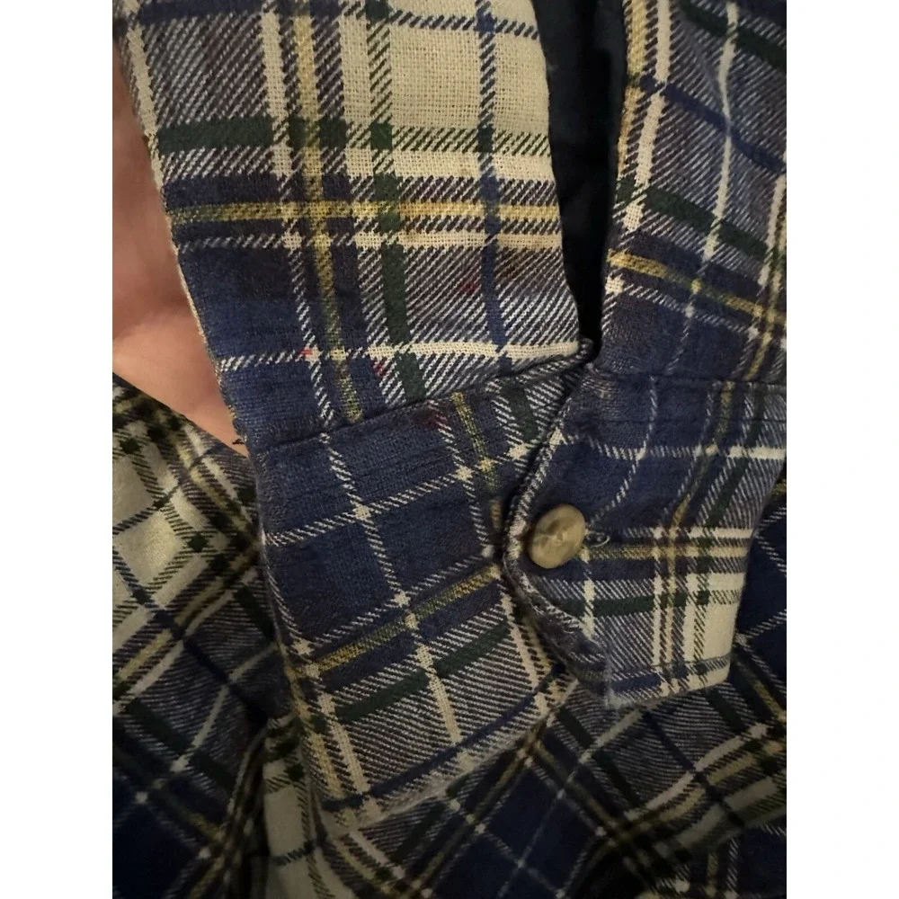 Bud Berma Quilted lined  Flannels‎ Lot Of 2 Size Medium